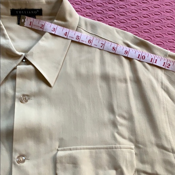 Tulliano Silk Shirt Men’s 2XT Long Sleeves - Picture 10 of 12